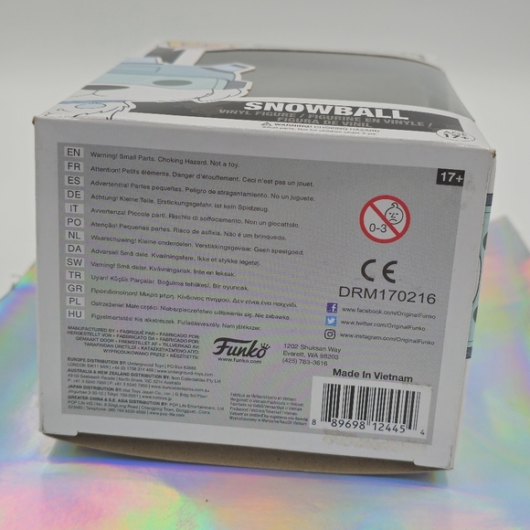 Funko POP! Rick and Morty Snowball #178 Vinyl Figure - Picture 5 of 6